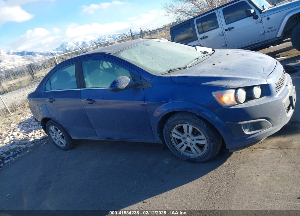 2014 CHEVROLET SONIC LT AUTO VIN: 1G1JC5SH7E4199519