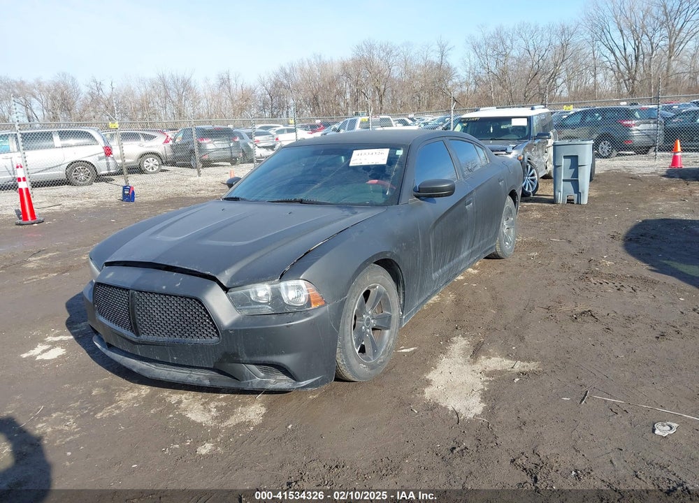 2013 DODGE CHARGER VIN: 2C3CDXBG6DH597889
