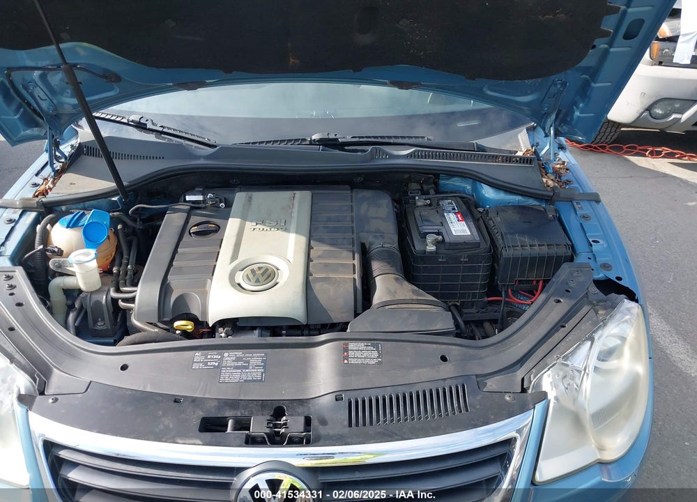 2008 VOLKSWAGEN EOS KOMFORT/TURBO VIN: WVWBA71F18V027241