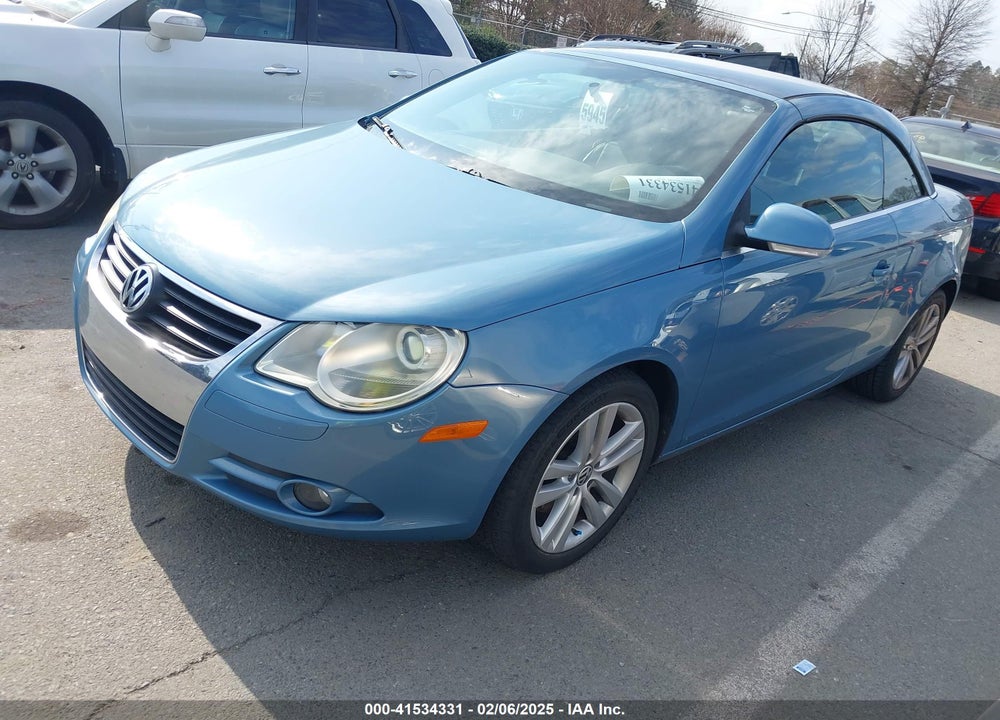2008 VOLKSWAGEN EOS KOMFORT/TURBO VIN: WVWBA71F18V027241