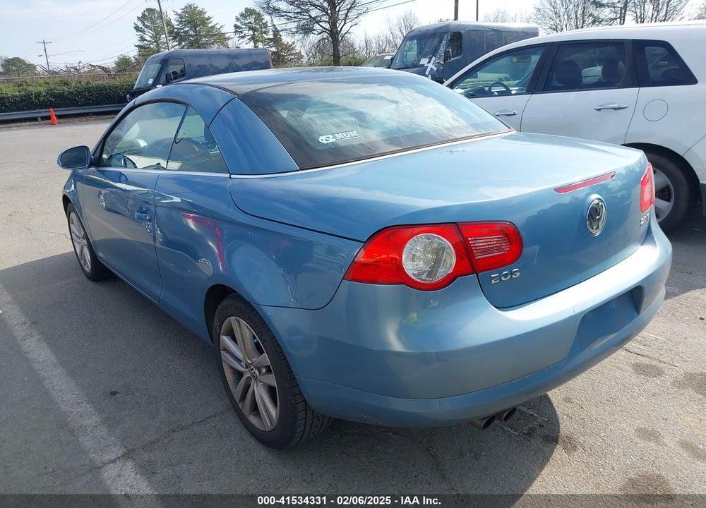 2008 VOLKSWAGEN EOS KOMFORT/TURBO VIN: WVWBA71F18V027241