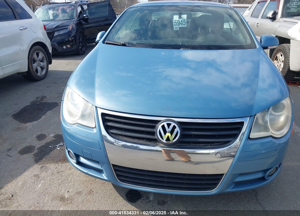 2008 VOLKSWAGEN EOS KOMFORT/TURBO VIN: WVWBA71F18V027241