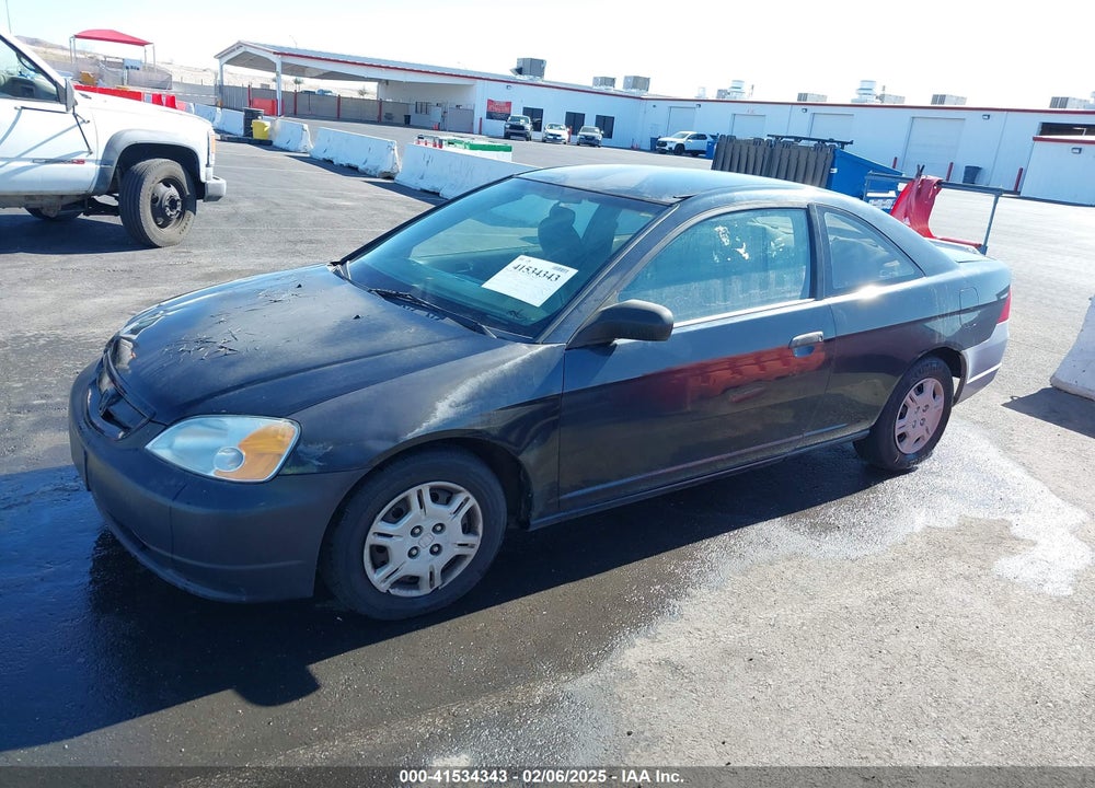 2001 HONDA CIVIC LX VIN: 1HGEM22591L024619