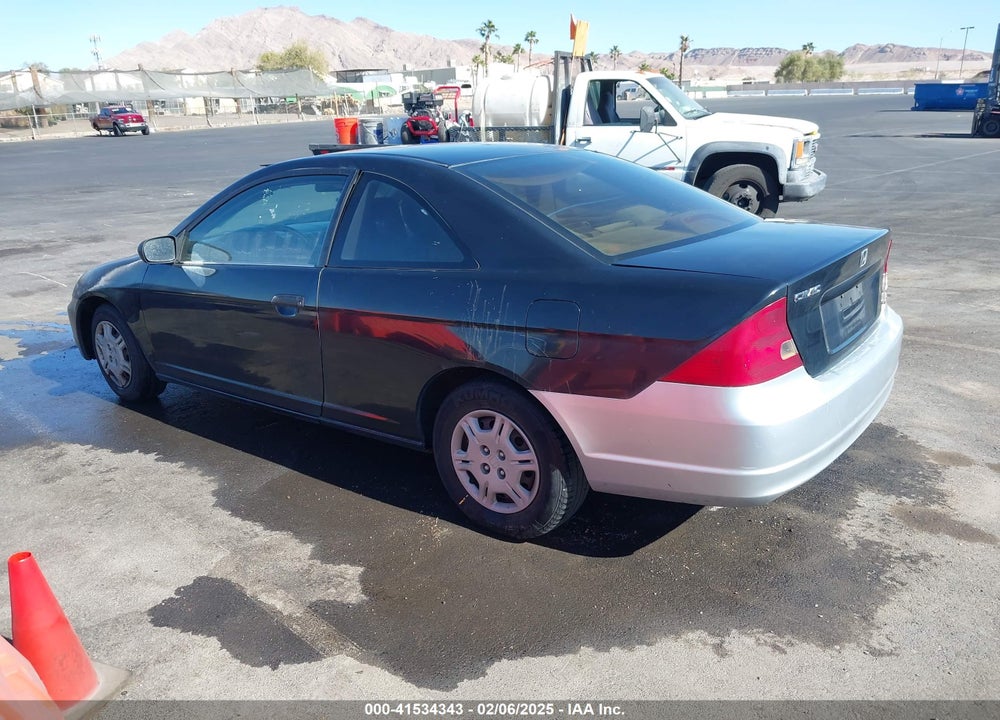 2001 HONDA CIVIC LX VIN: 1HGEM22591L024619