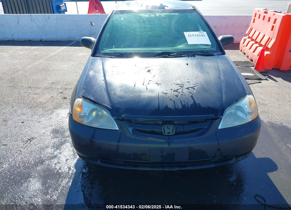 2001 HONDA CIVIC LX VIN: 1HGEM22591L024619