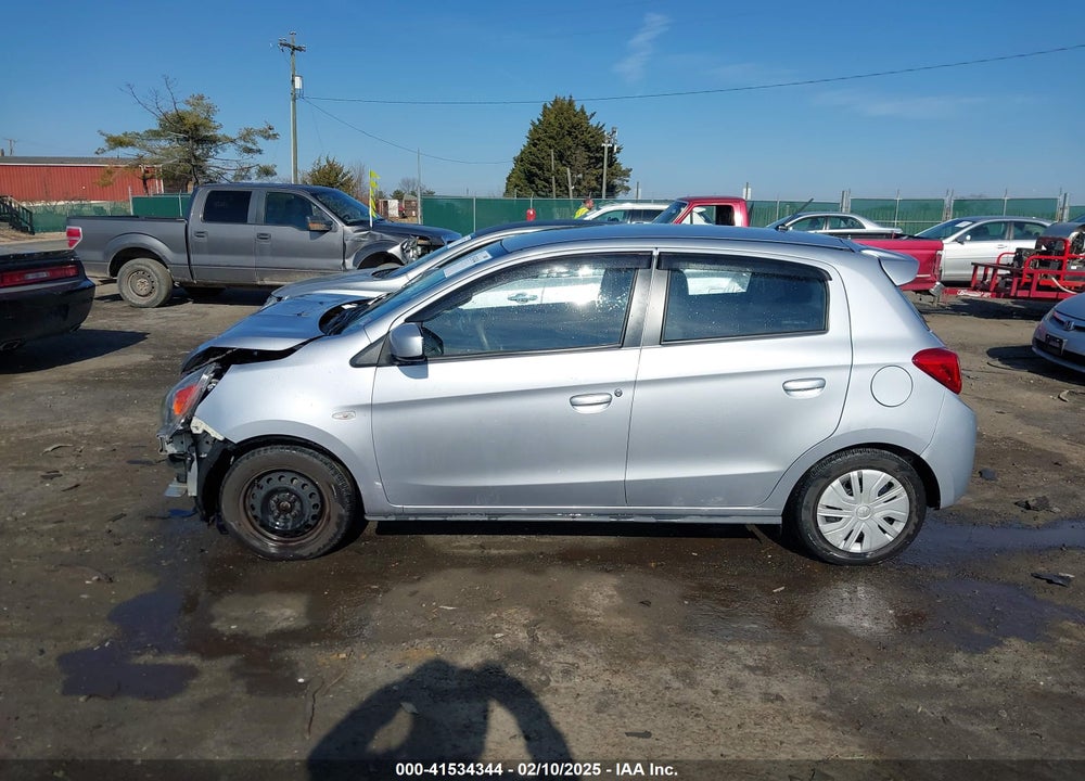 2017 MITSUBISHI MIRAGE ES VIN: ML32A3HJ3HH021963