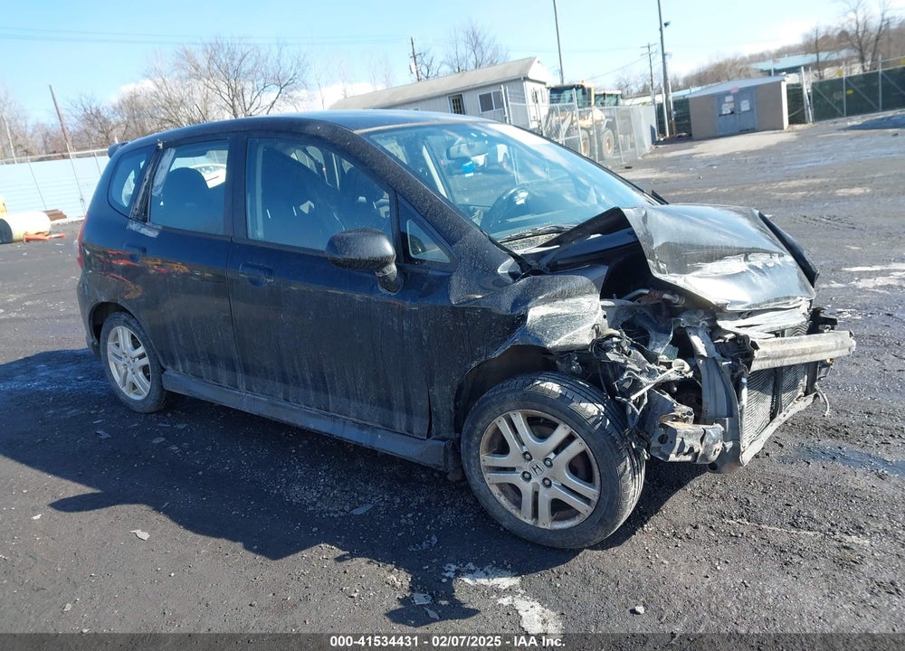 2007 HONDA FIT SPORT VIN: JHMGD38627S065829