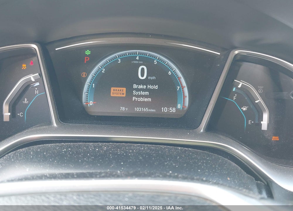 2018 HONDA CIVIC VIN: 2HGFC1F73JH645364