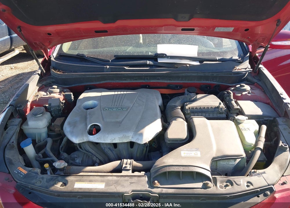 2014 HYUNDAI SONATA HYBRID LIMITED VIN: KMHEC4A44EA104817