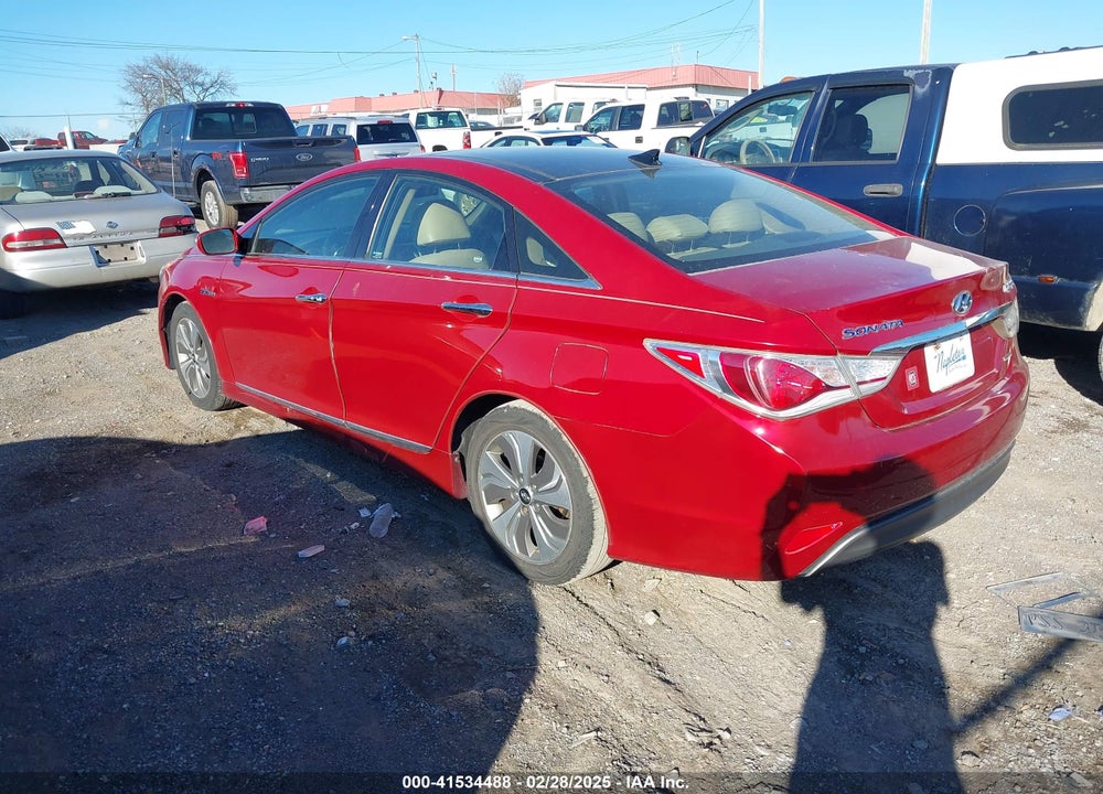 2014 HYUNDAI SONATA HYBRID LIMITED VIN: KMHEC4A44EA104817