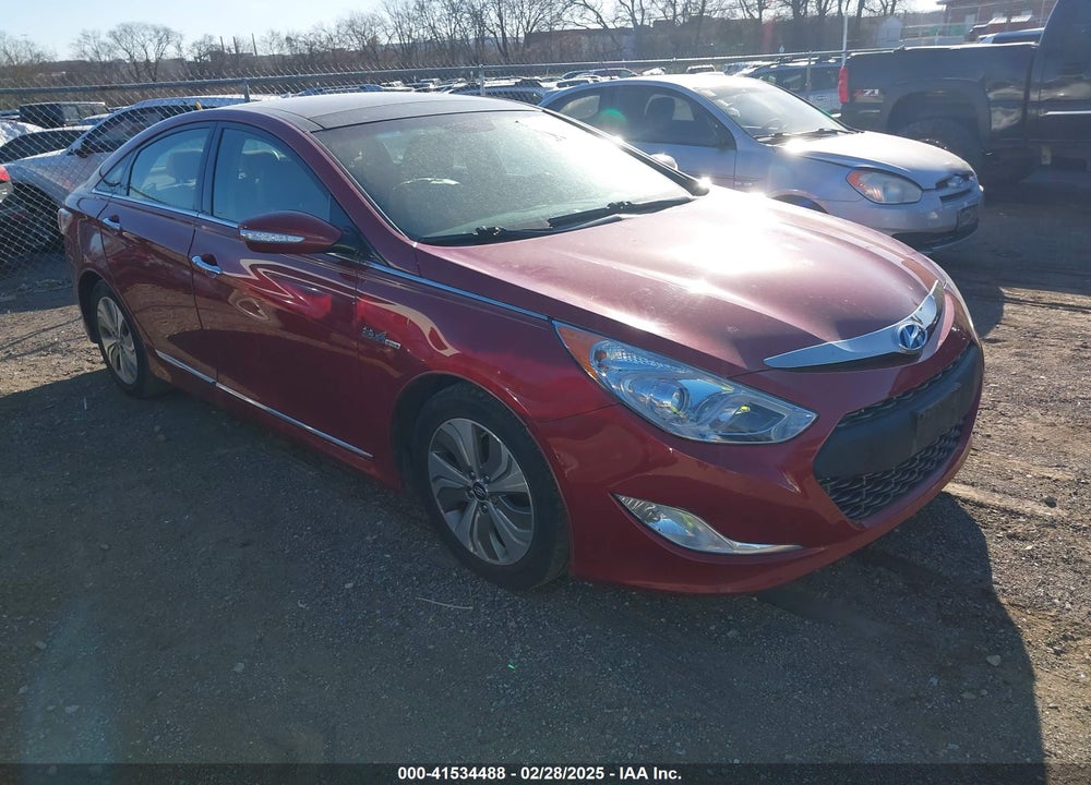 2014 HYUNDAI SONATA HYBRID LIMITED VIN: KMHEC4A44EA104817
