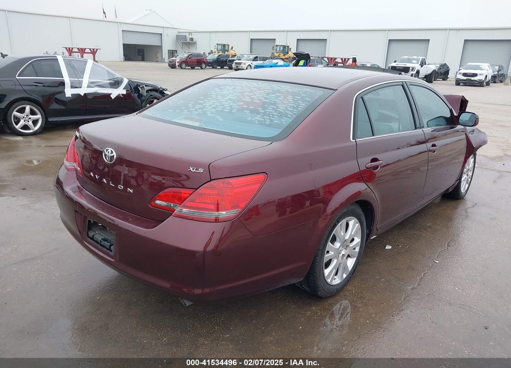 2008 TOYOTA AVALON XLS VIN: 4T1BK36B98U298268