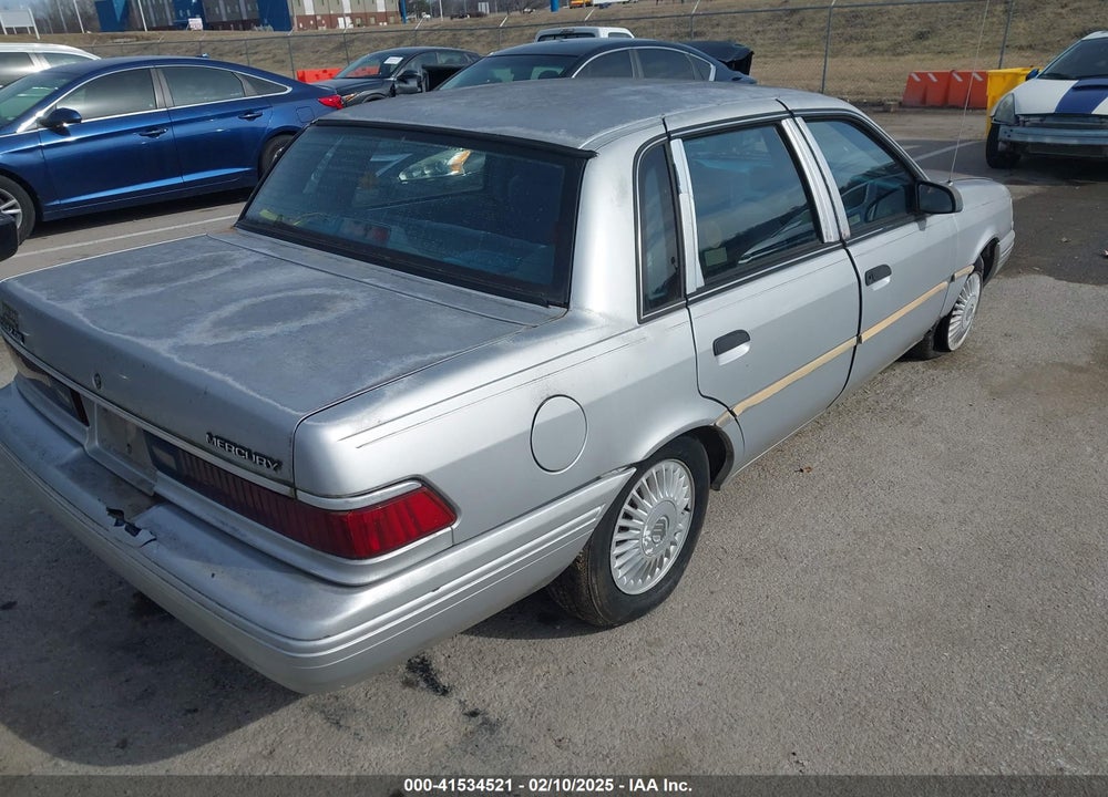1994 MERCURY TOPAZ GS VIN: 1MEPM36X8RK601715
