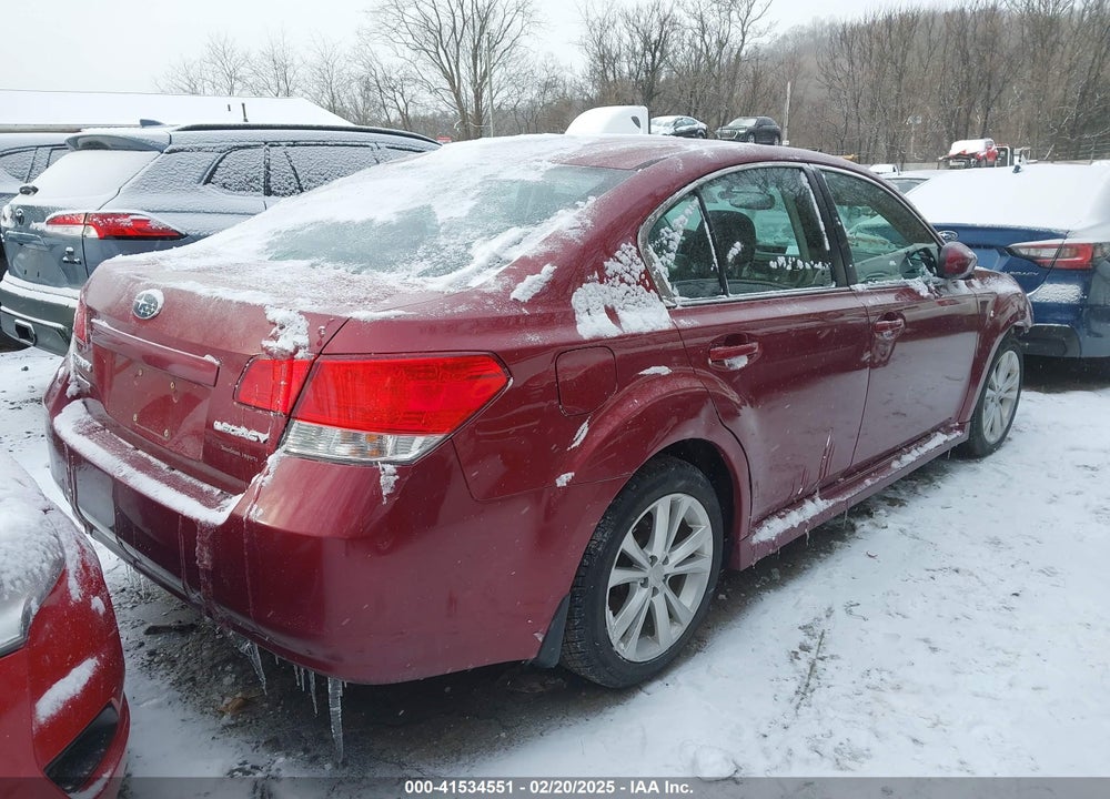 2013 SUBARU LEGACY VIN: 4S3BMCC61D3024245