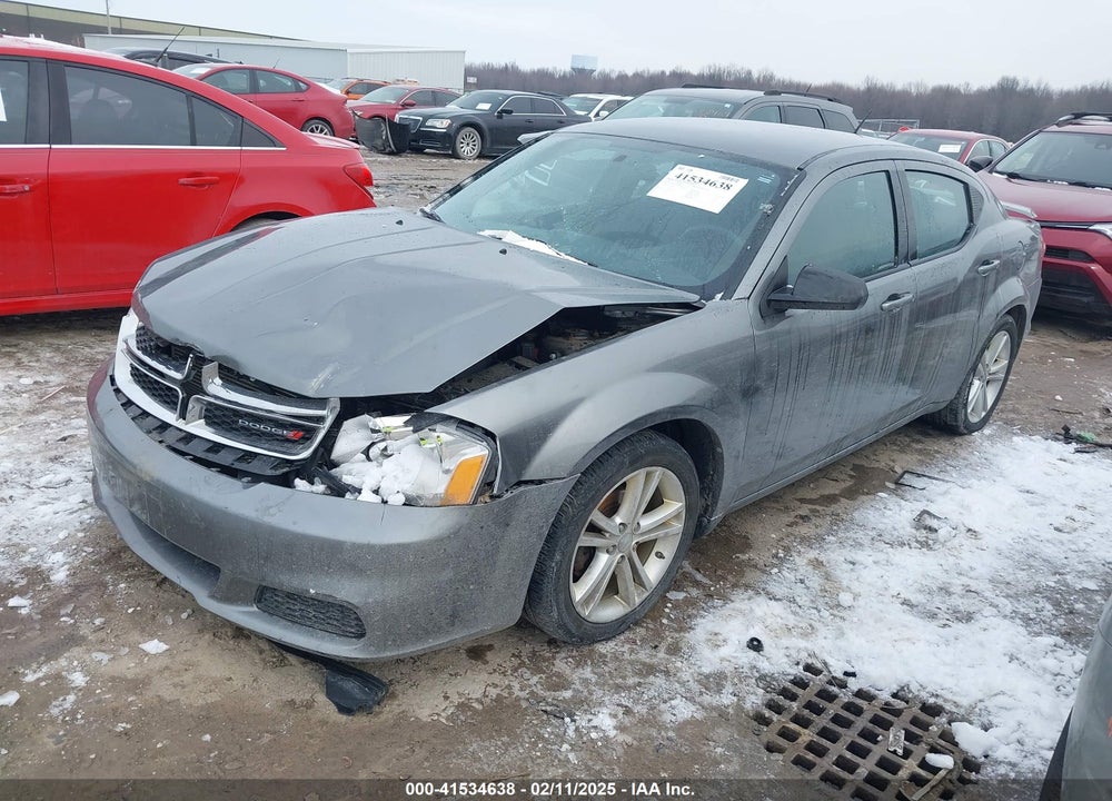 2013 DODG AVENGER SE (FLEET) VIN: 1C3CDZAG3DN586420