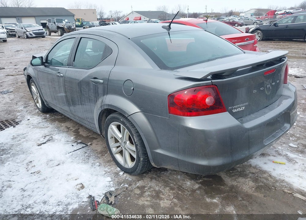 2013 DODG AVENGER SE (FLEET) VIN: 1C3CDZAG3DN586420