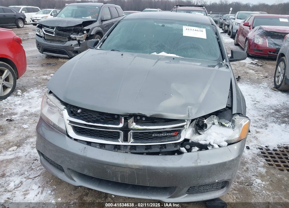 2013 DODG AVENGER SE (FLEET) VIN: 1C3CDZAG3DN586420