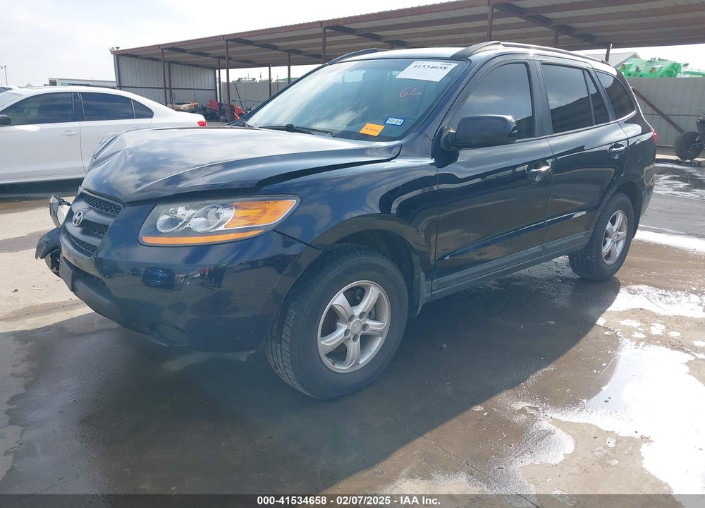 2008 HYUNDAI SANTA FE GLS VIN: 5NMSG13D88H181871