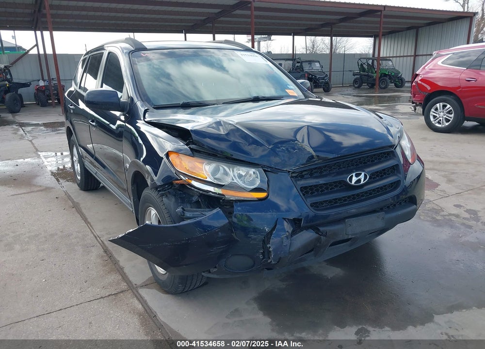 2008 HYUNDAI SANTA FE GLS VIN: 5NMSG13D88H181871