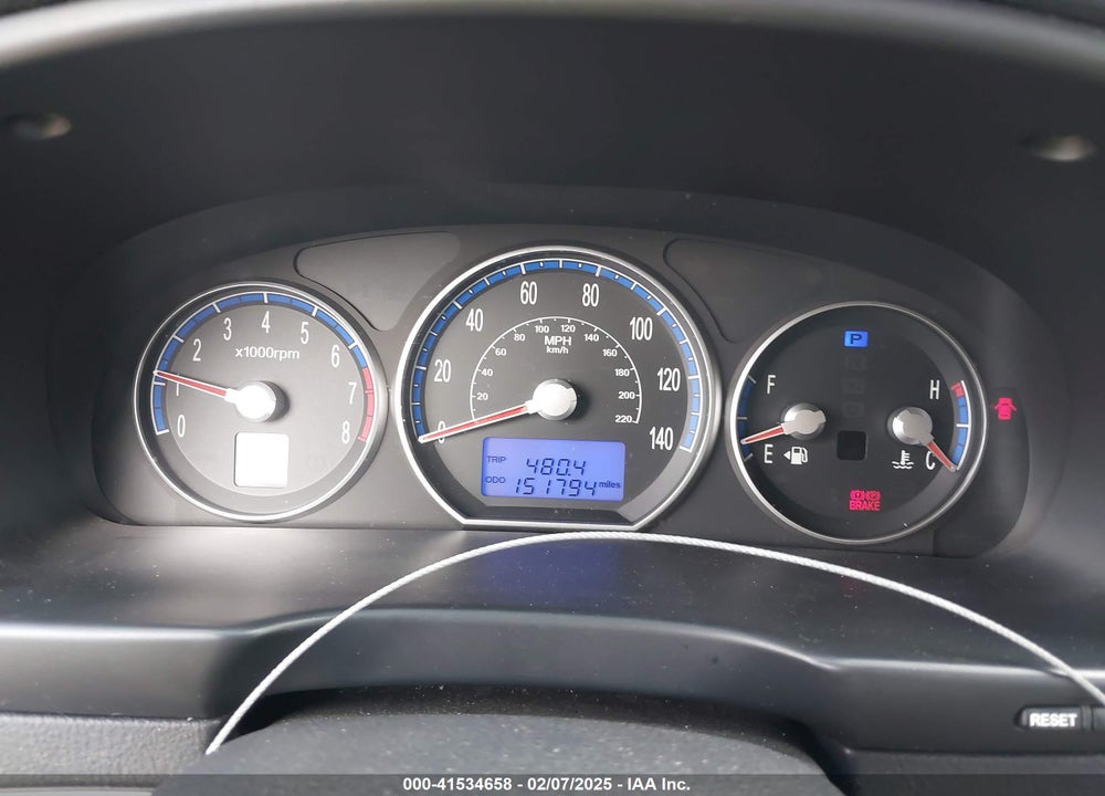 2008 HYUNDAI SANTA FE GLS VIN: 5NMSG13D88H181871