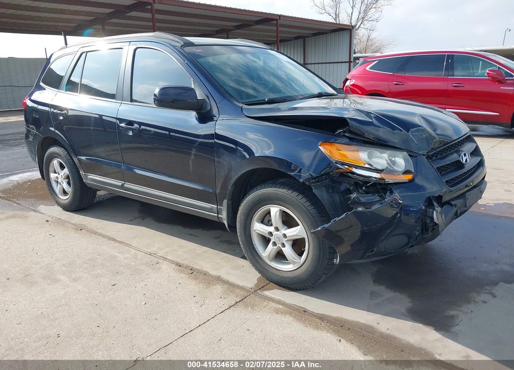 2008 HYUNDAI SANTA FE GLS VIN: 5NMSG13D88H181871