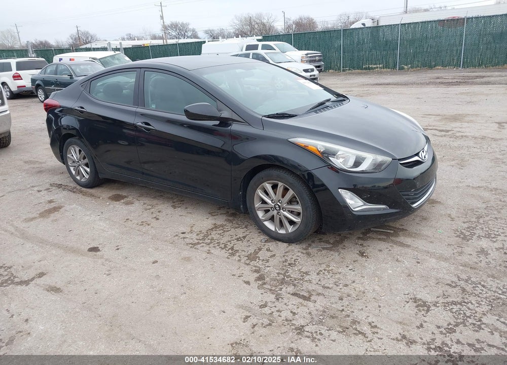 2014 HYUNDAI ELANTRA SE VIN: 5NPDH4AE2EH503647