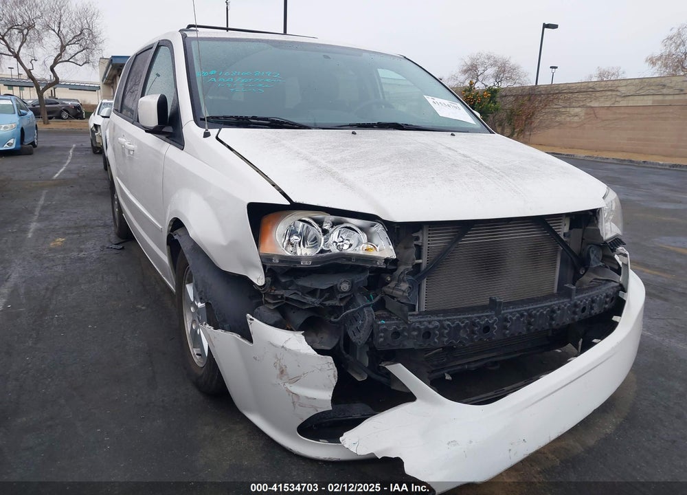 2012 DODGE GRAND CARAVAN SXT VIN: 2C4RDGCG4CR241728