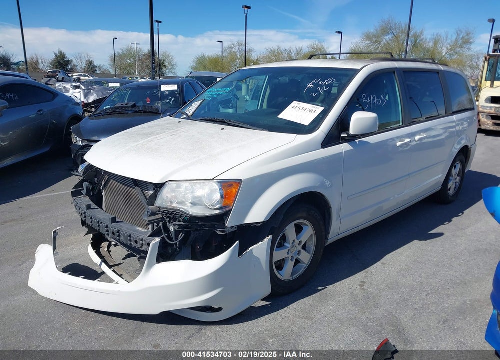 2012 DODGE GRAND CARAVAN SXT VIN: 2C4RDGCG4CR241728