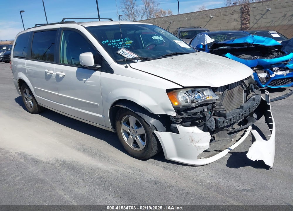 2012 DODGE GRAND CARAVAN SXT VIN: 2C4RDGCG4CR241728