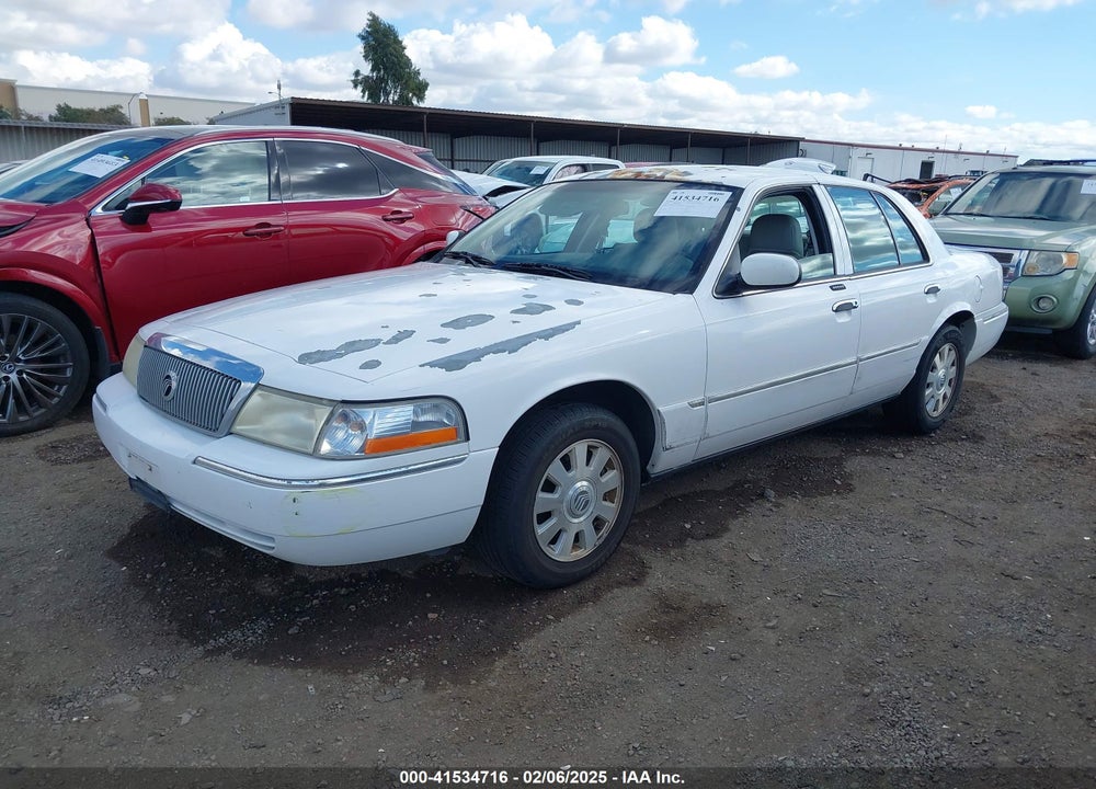 2004 MERCURY GRAND MARQUIS LS VIN: 2MEHM75W44X640540