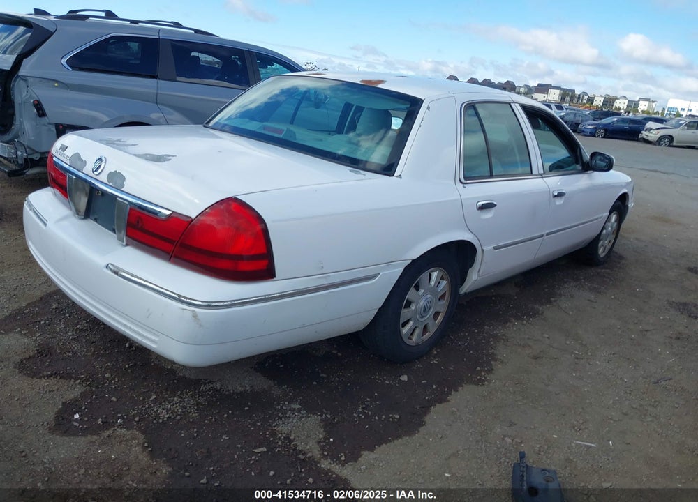 2004 MERCURY GRAND MARQUIS LS VIN: 2MEHM75W44X640540