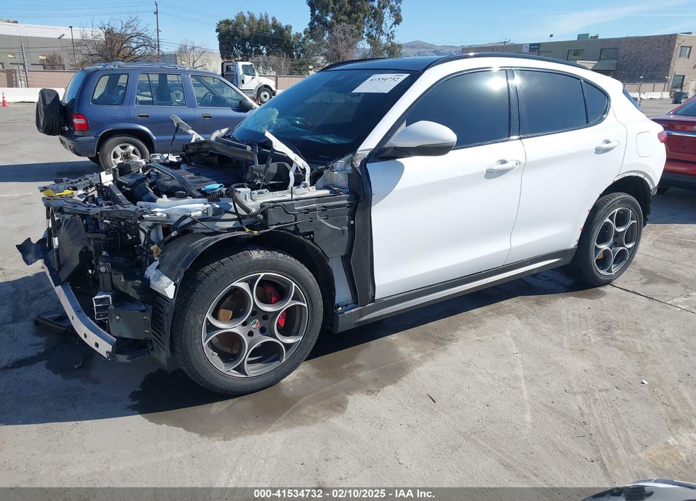 2019 ALFA ROMEO STELVIO TI SPORT AWD VIN: ZASPAKBN1K7C36934