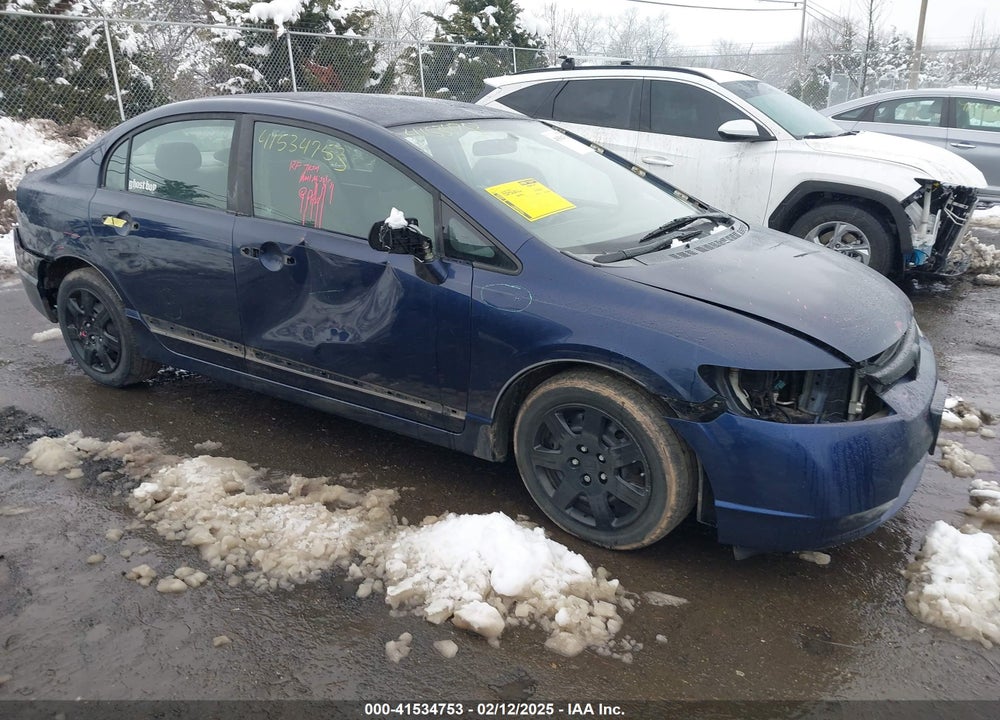 2008 HONDA CIVIC VIN: 1HGFA16598L037897