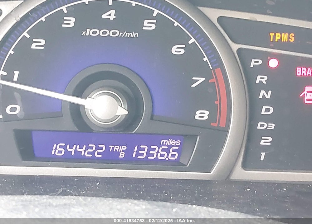 2008 HONDA CIVIC VIN: 1HGFA16598L037897