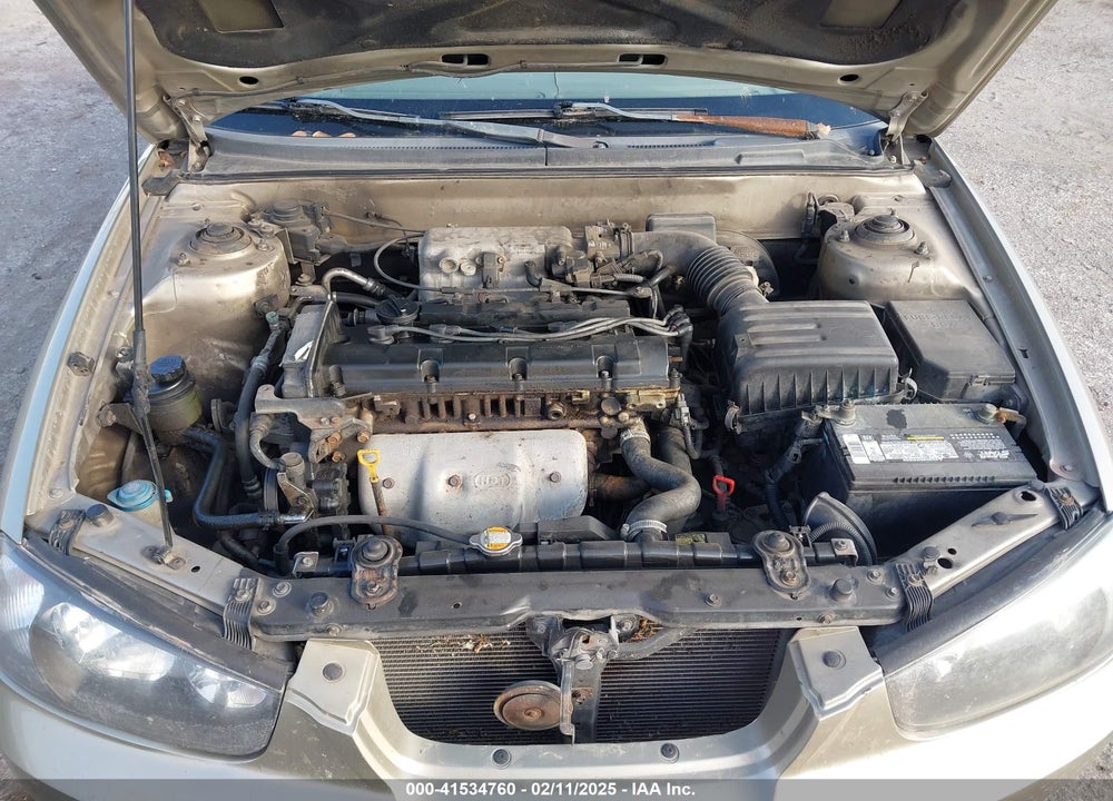 2003 HYUNDAI ELANTRA GLS/GT VIN: KMHDN45D23U644033