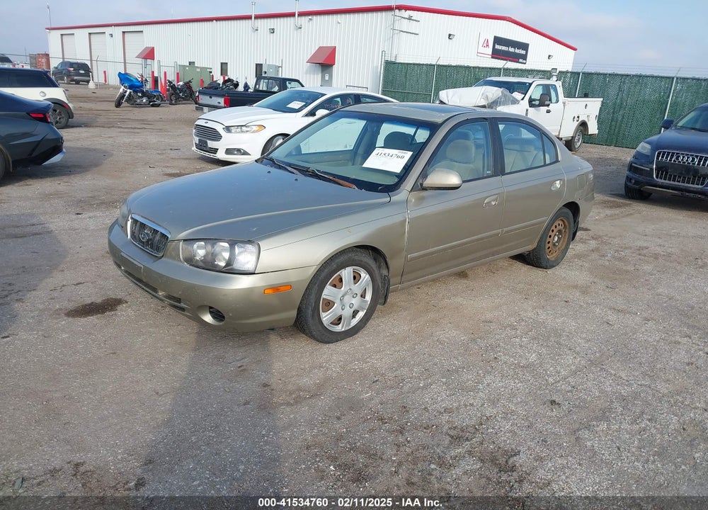 2003 HYUNDAI ELANTRA GLS/GT VIN: KMHDN45D23U644033