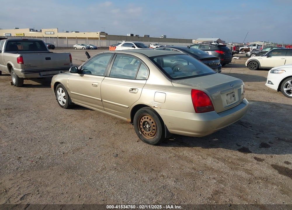 2003 HYUNDAI ELANTRA GLS/GT VIN: KMHDN45D23U644033