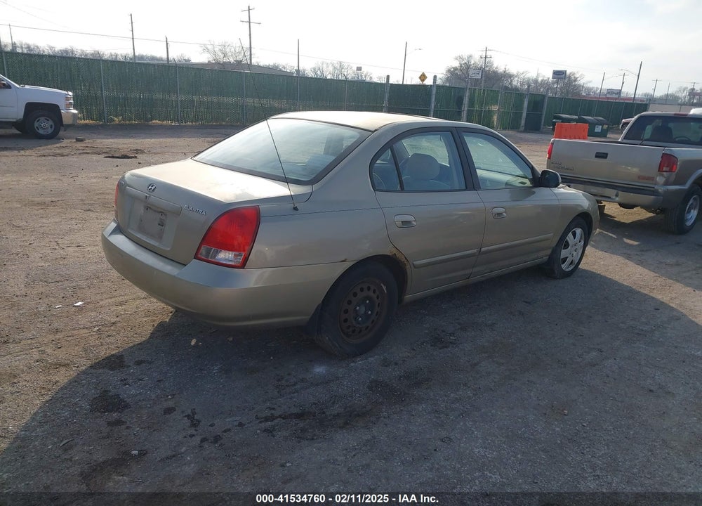 2003 HYUNDAI ELANTRA GLS/GT VIN: KMHDN45D23U644033