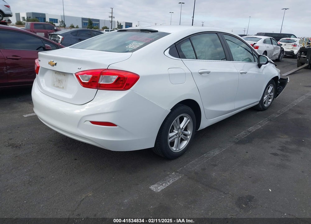 2017 CHEVROLET CRUZE LT AUTO VIN: 1G1BE5SMXH7108998