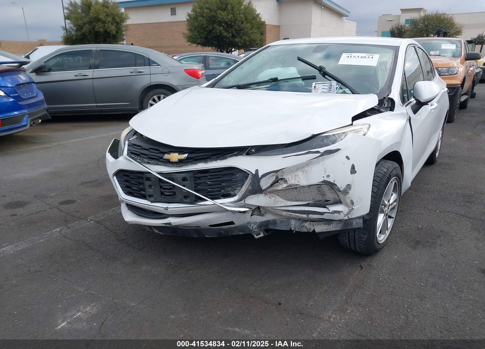 2017 CHEVROLET CRUZE LT AUTO VIN: 1G1BE5SMXH7108998