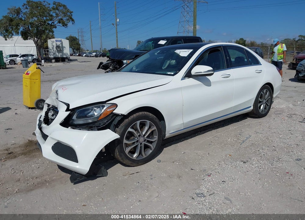 2017 MERCEDES-BENZ C 300 4MATIC/LUXURY 4MATIC/SPORT 4MATIC VIN: 55SWF4KB3HU194405