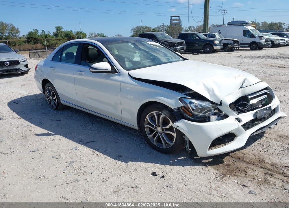 2017 MERCEDES-BENZ C 300 4MATIC/LUXURY 4MATIC/SPORT 4MATIC VIN: 55SWF4KB3HU194405