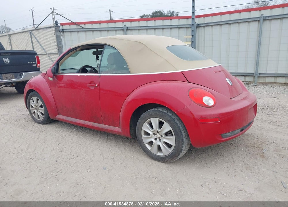 2008 VOLKSWAGEN NEW BEETLE VIN: 3VWPF31Y38M414012