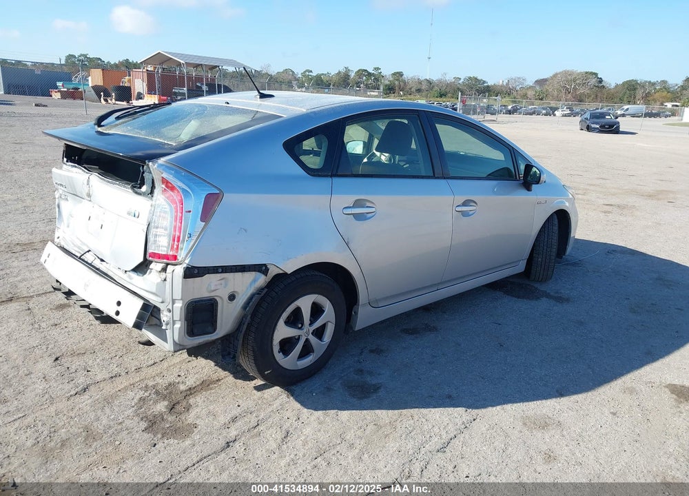 2013 TOYOTA PRIUS VIN: JTDKN3DUXD0351741