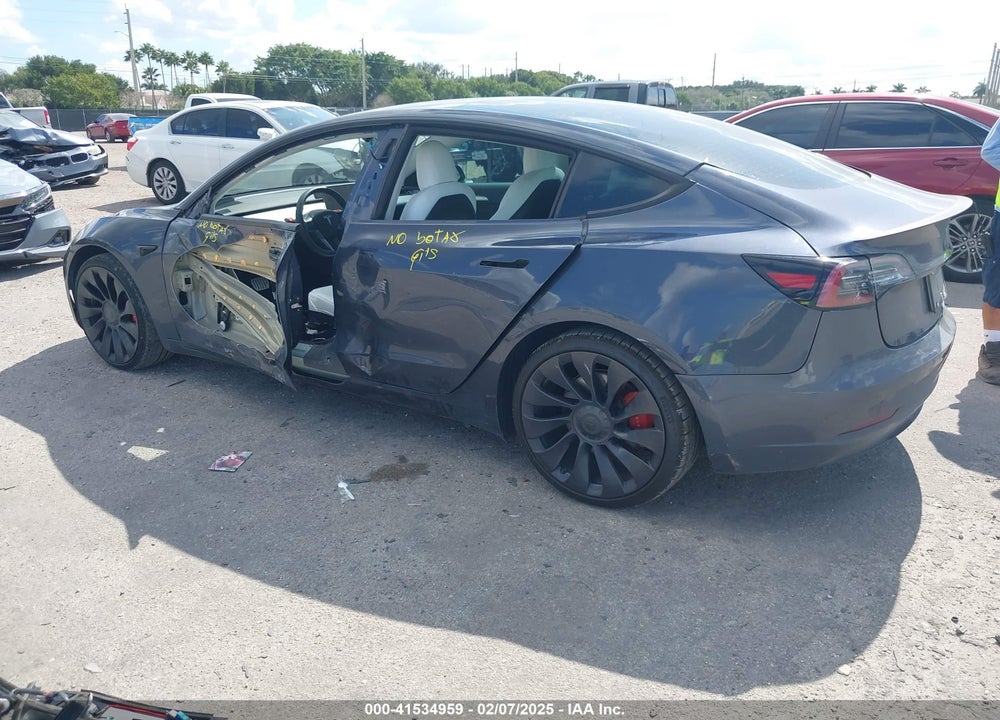2022 TESLA MODEL 3 VIN: 5YJ3E1EC9NF201184
