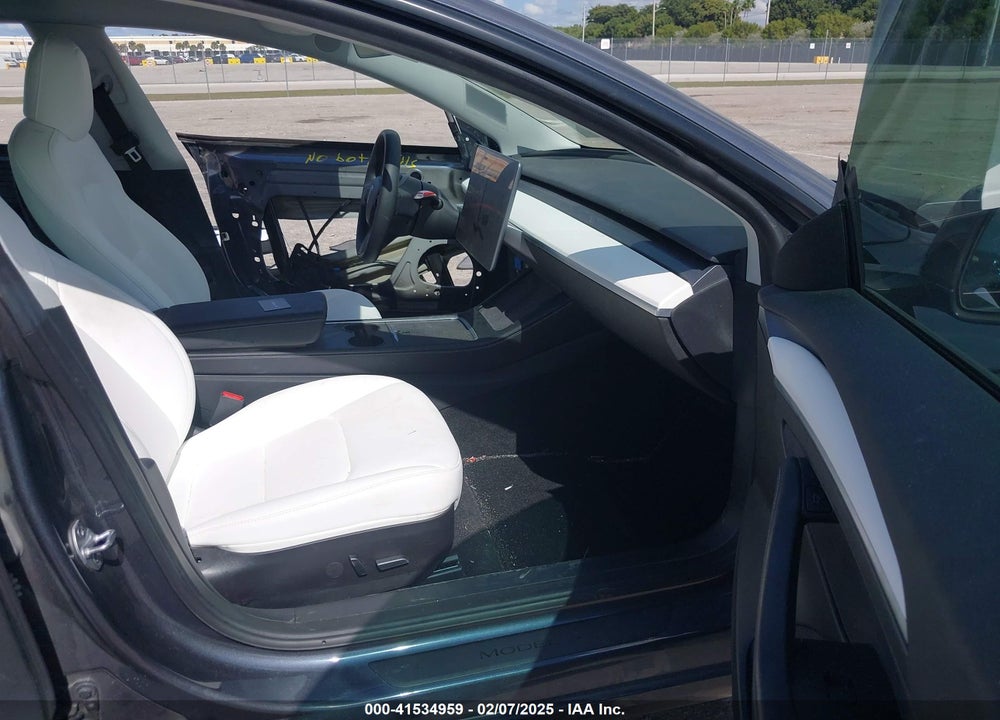 2022 TESLA MODEL 3 VIN: 5YJ3E1EC9NF201184