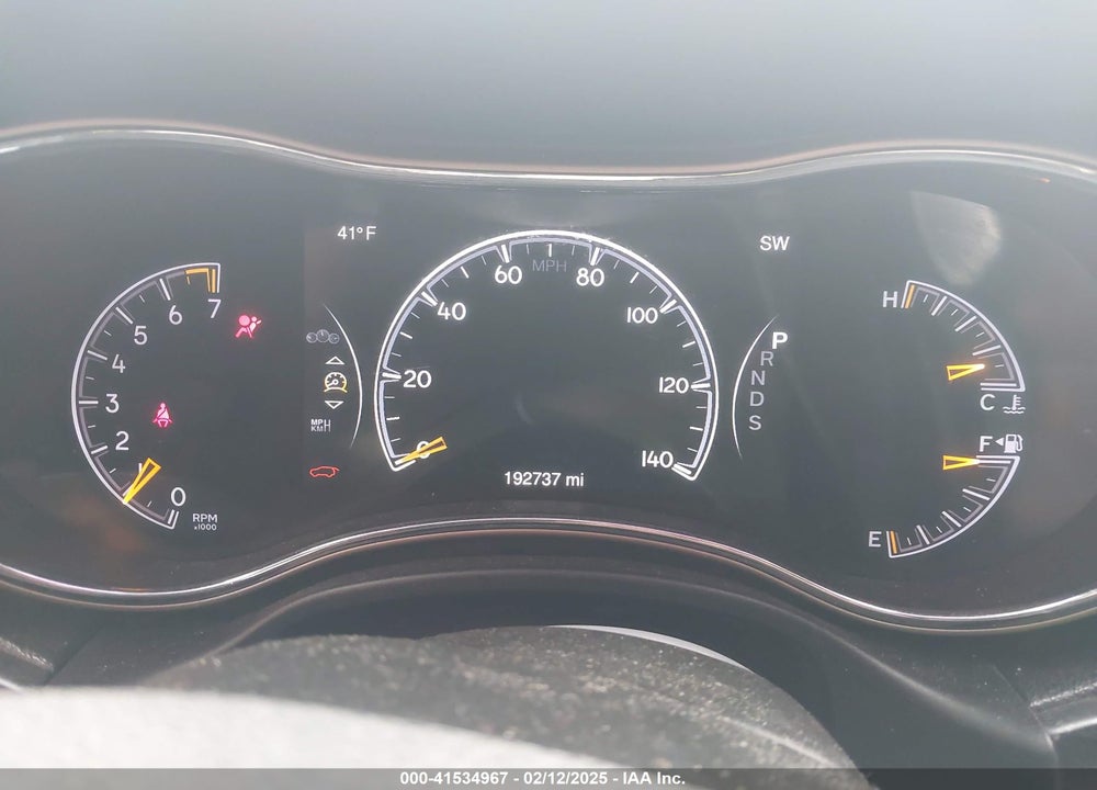 2014 JEEP GRAND CHEROKEE VIN: 1C4RJFBG7EC196848