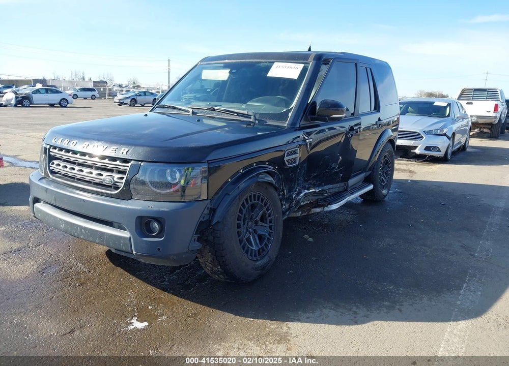 2016 LAND ROVER LR4 VIN: SALAG2V63GA840960