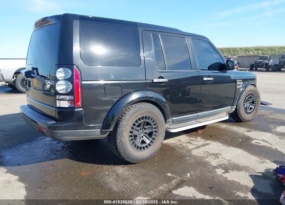 2016 LAND ROVER LR4 VIN: SALAG2V63GA840960