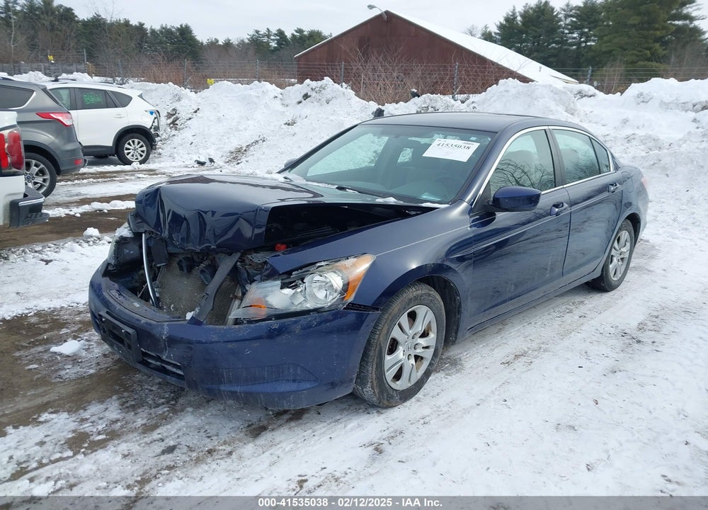 2009 HONDA ACCORD 2.4 LX-P VIN: 1HGCP26409A080665